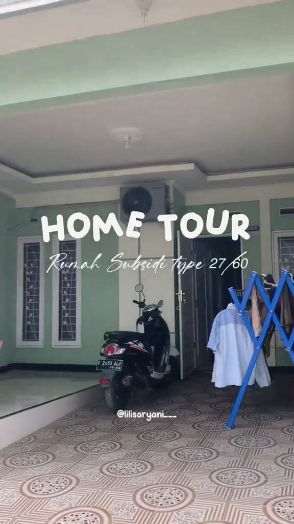 makeover rumah subsidi tipe 27 © TikTok