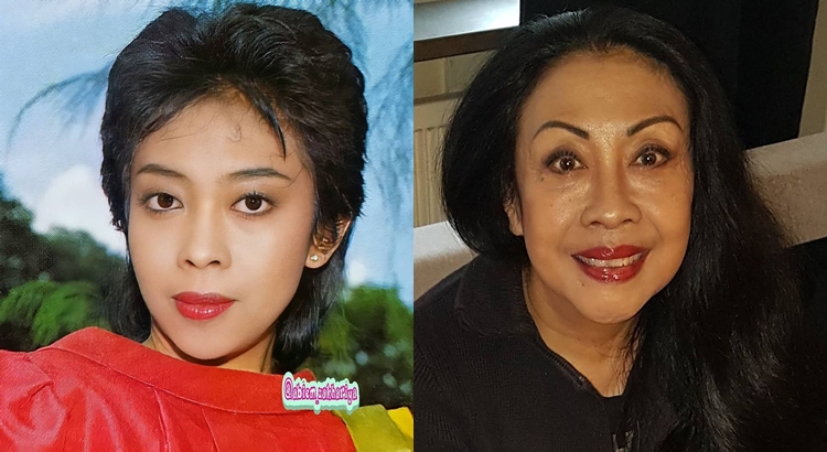 potret dulu dan kini Euis Darliah © berbagai sumber potret dulu dan kini Euis Darliah © berbagai sumber