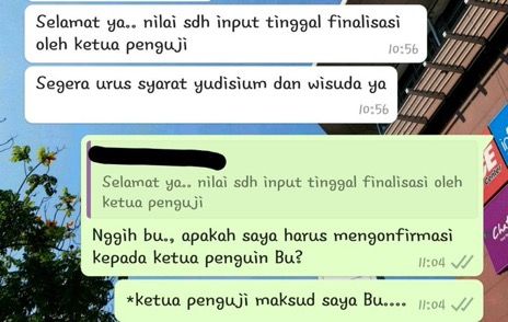 chat lucu murid tanya ke guru kocak © Twitter chat lucu murid tanya ke guru kocak © Twitter