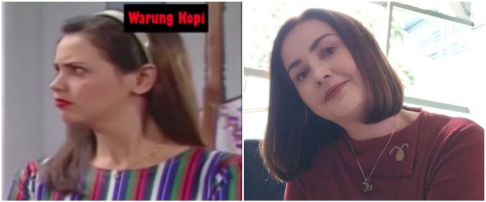 dulu dan kini gadis warkop setengah abad © berbagai sumber dulu dan kini gadis warkop setengah abad © berbagai sumber