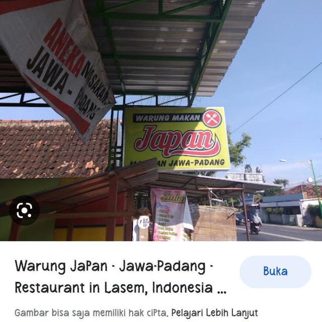 nama nyeleneh rumah makan padang © Berbagai sumber