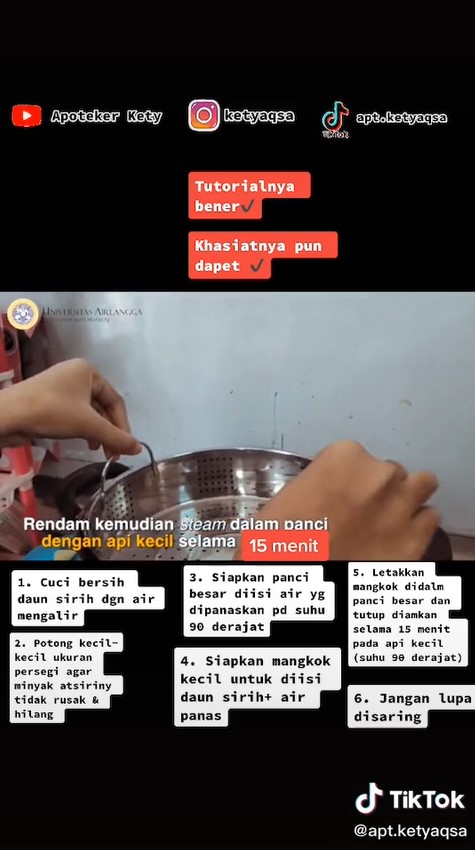 Jangan asal, ini 7 cara merebus daun sirih untuk dikonsumsi