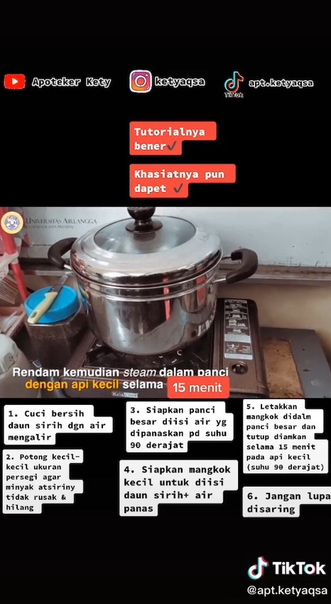 Jangan asal, ini 7 cara merebus daun sirih untuk dikonsumsi