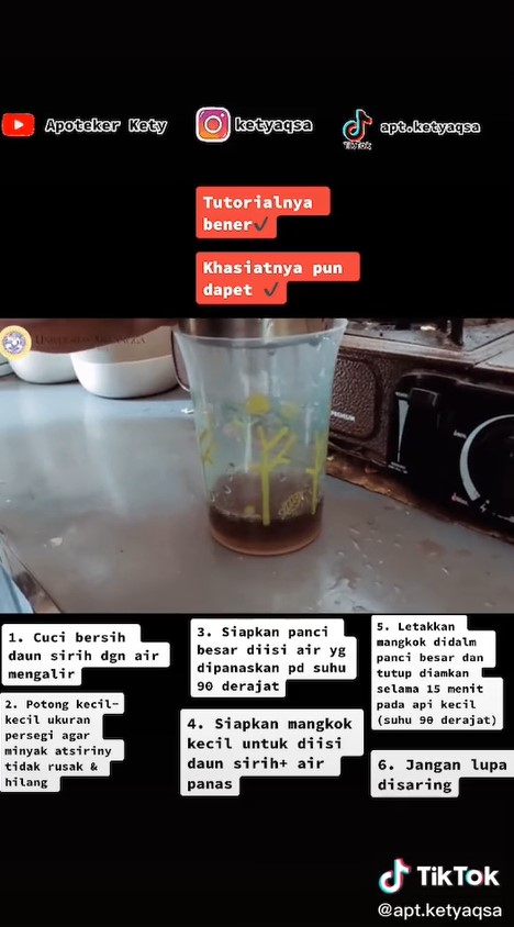 Jangan asal, ini 7 cara merebus daun sirih untuk dikonsumsi