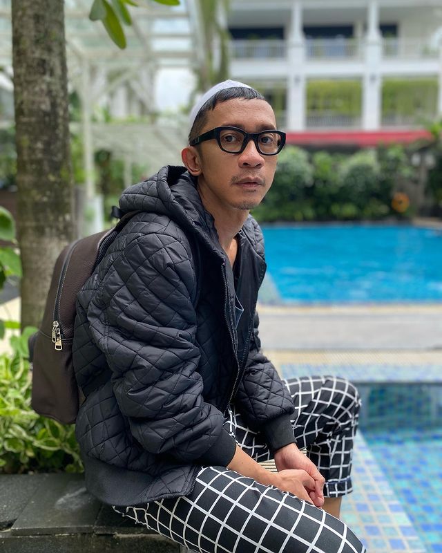 Aming pakai baju koko © Instagram/@amingisback Aming pakai baju koko © Instagram/@amingisback