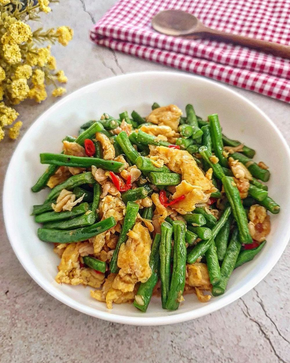 15 Resep telur buncis tanpa santan, enak, sederhana, praktis, dan kaya gizi