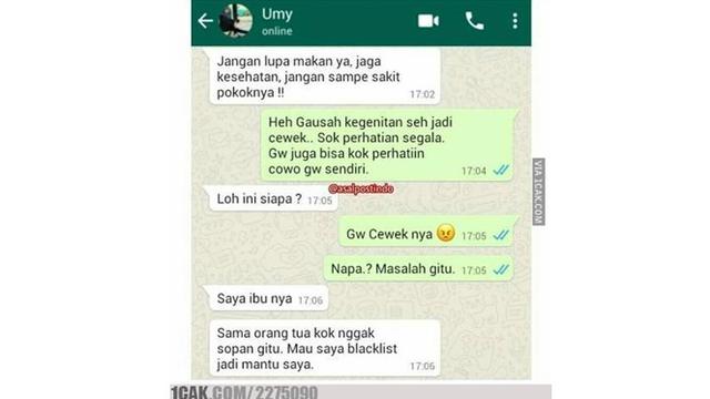 Chat lucu ke calon mertua © 2023 brilio.net Chat lucu ke calon mertua © 2023 brilio.net