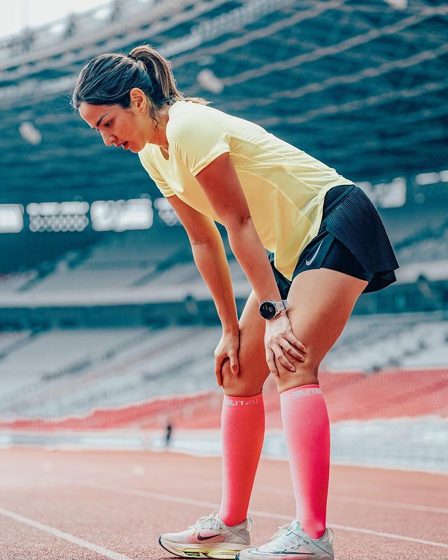 Nia Ramadhani lari maraton 21 kilometer © berbagai sumber Nia Ramadhani lari maraton 21 kilometer © berbagai sumber