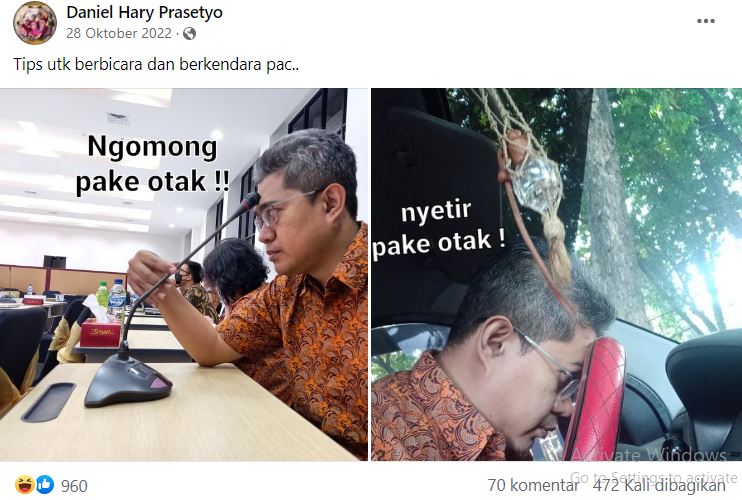 status receh bapak © berbagai sumber