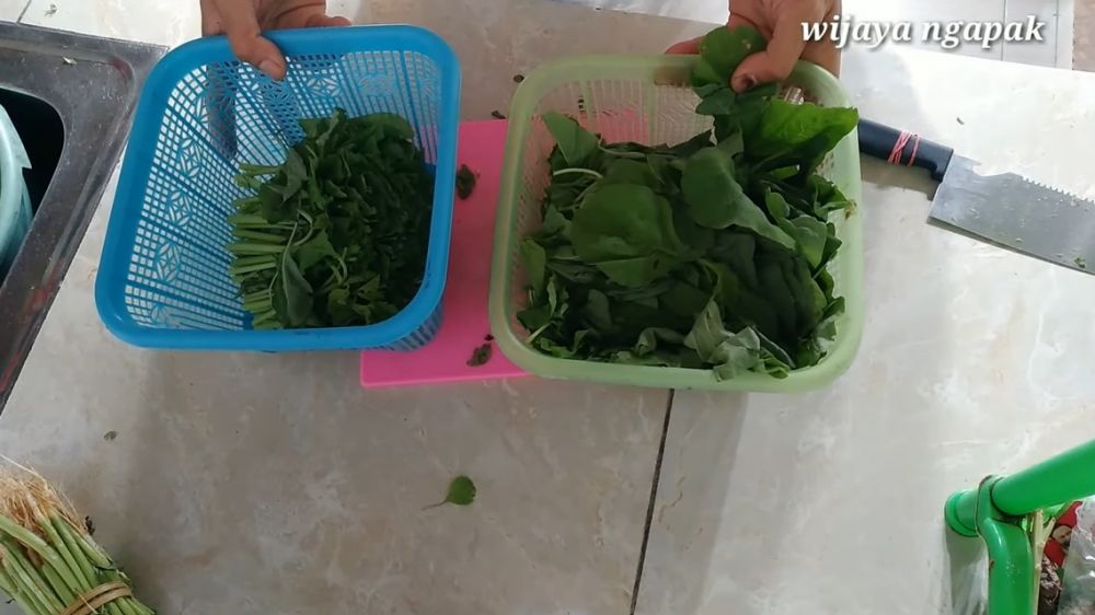 Trik merebus bayam untuk lalapan ini bikin teksturnya tak lembek dan tetap hijau