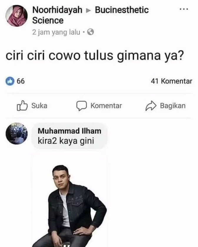  Balasan komentar lucu pakai gambar © 2023 brilio.net