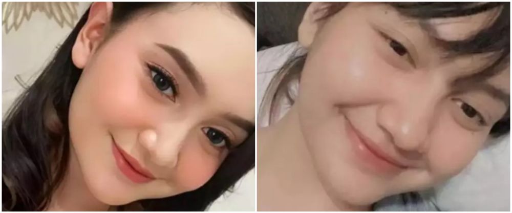 beda biduan koplo pakai tanpa makeup © Instagram beda biduan koplo pakai tanpa makeup © Instagram