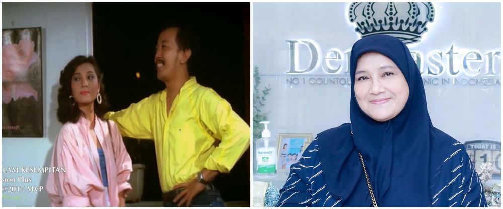 potret dulu dan kini bidadari warkop © berbagai sumber potret dulu dan kini bidadari warkop © berbagai sumber