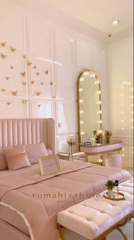 kamar Amora Lemos usai renovasi @ berbagai sumber