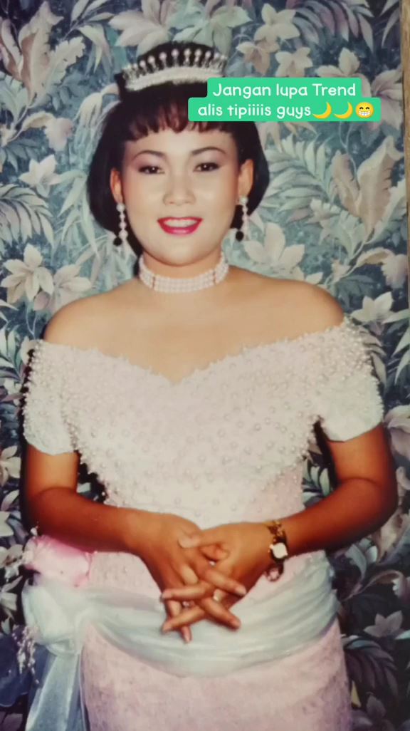 makeup pengantin 90an © TikTok