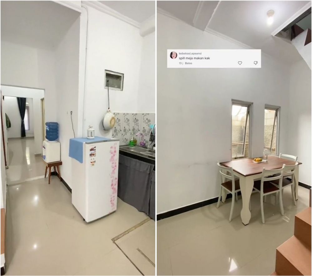 makeover rumah subsidi tipe 22 © TikTok makeover rumah subsidi tipe 22 © TikTok
