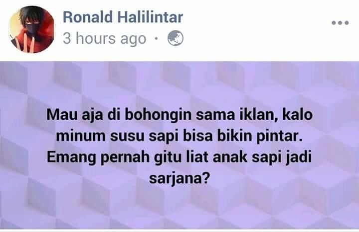 lelucon receh bapak-bapak di grup Facebook Berbagai sumber