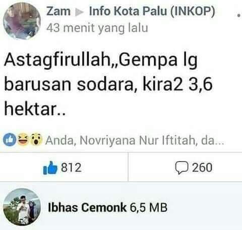 lelucon receh bapak-bapak di grup Facebook Berbagai sumber