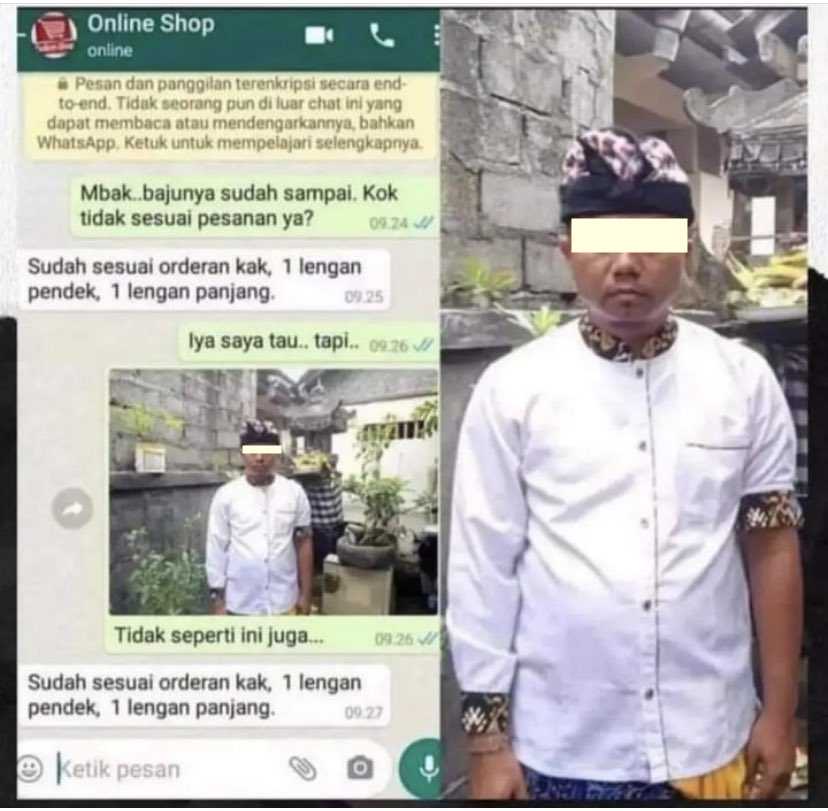 Chat lucu dengan penjual toko online ini kocak Berbagai sumber