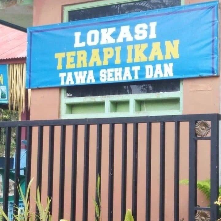 Tulisan spanduk tidak selesai © 2023 brilio.net