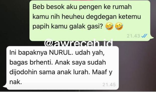 Chat lucu ngelamar pacar bikin deg-degan Berbagai sumber