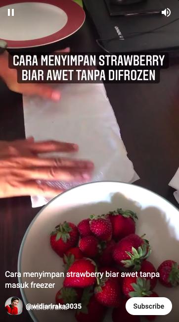 Tak perlu dimasukkan ke freezer, ini cara menyimpan stroberi agar tetap segar tahan lama
