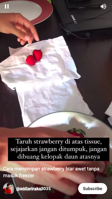 Tak perlu dimasukkan ke freezer, ini cara menyimpan stroberi agar tetap segar tahan lama