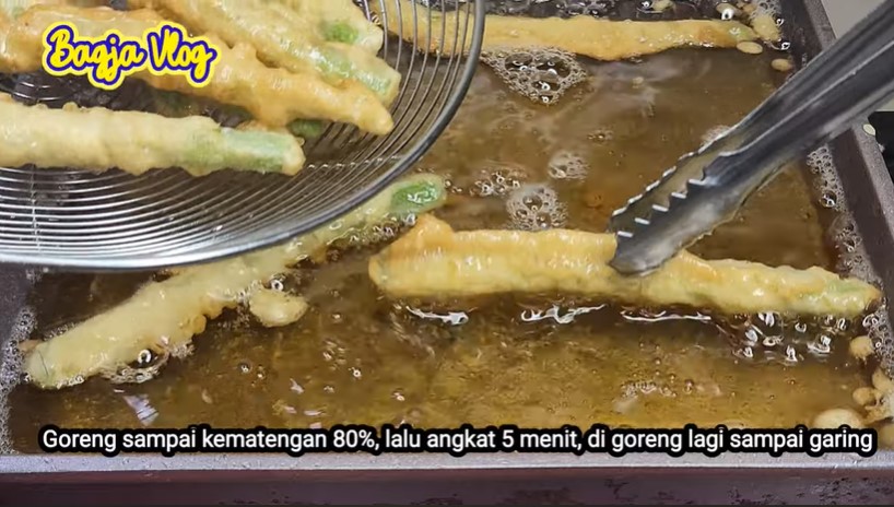 Trik bikin adonan buncis goreng agar hasilnya tak keras dan renyah tahan lama