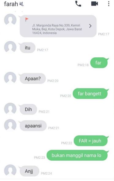 Chat kocak saat chat teman ini susah banget diajak serius Berbagai sumber