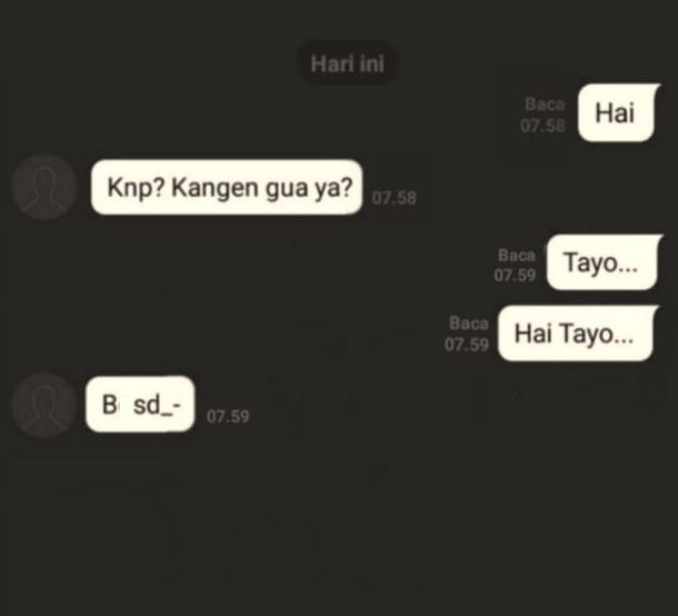 Chat kocak saat chat teman ini susah banget diajak serius Berbagai sumber
