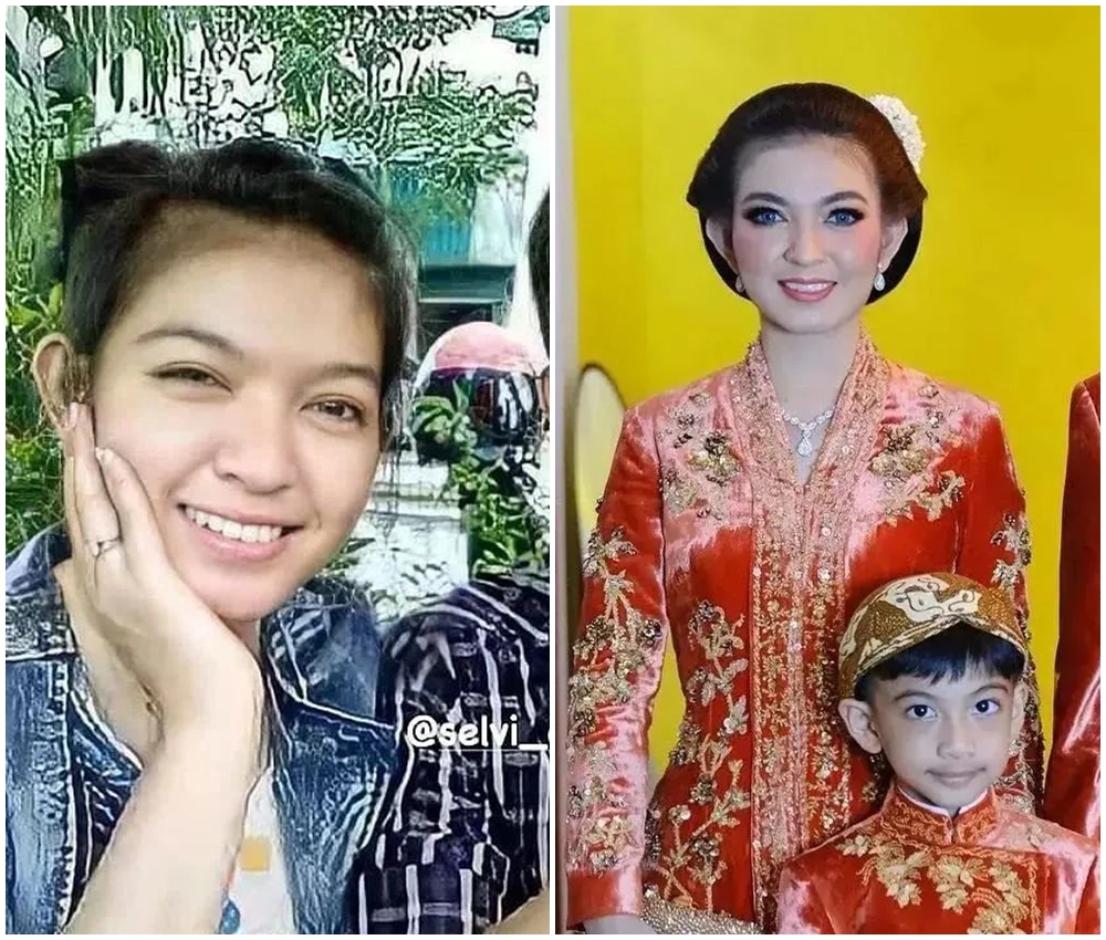 dulu dan kini selvi ananda © Berbagai sumber