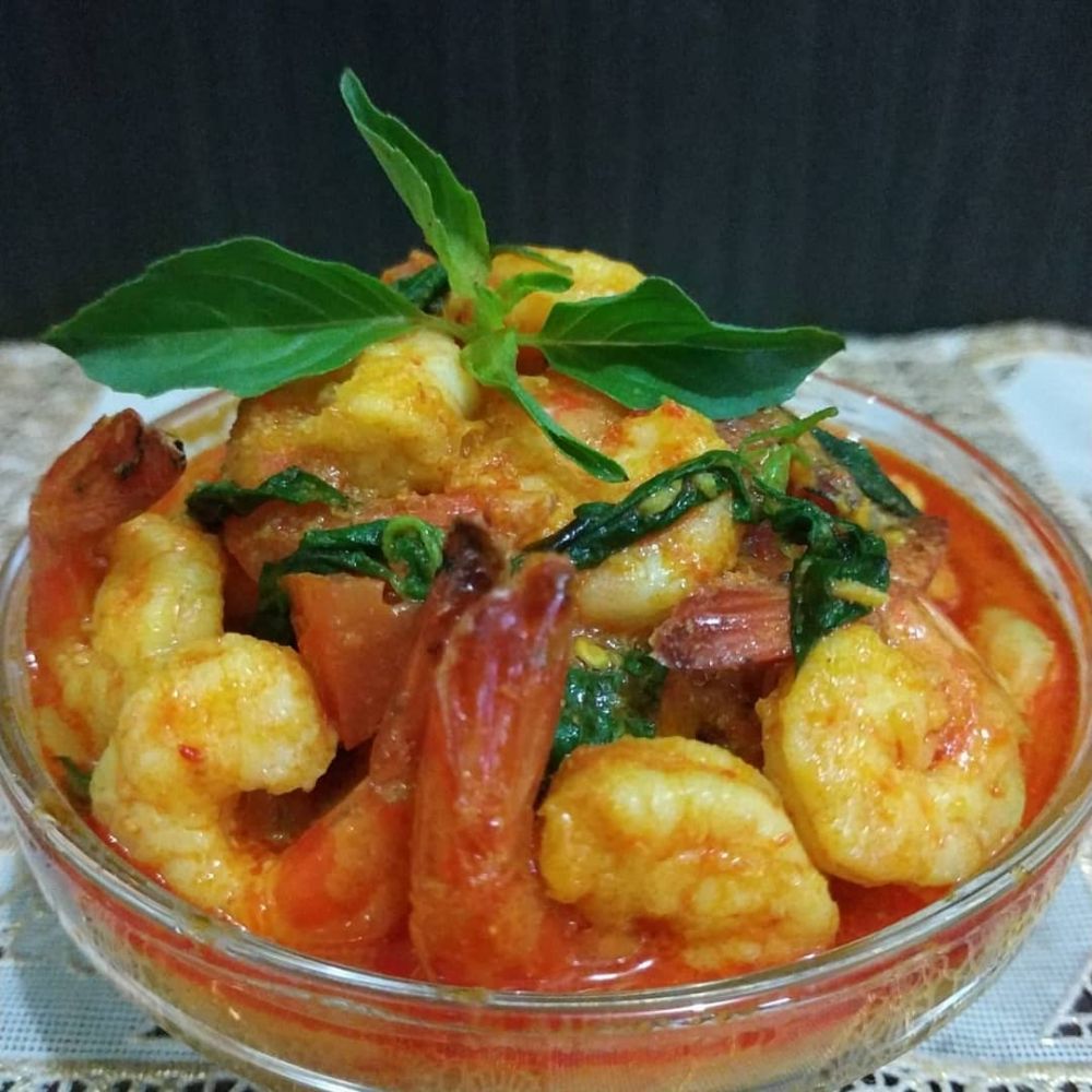 13 Resep olahan udang berkuah pedas, segar, sedap, dan bikin nagih