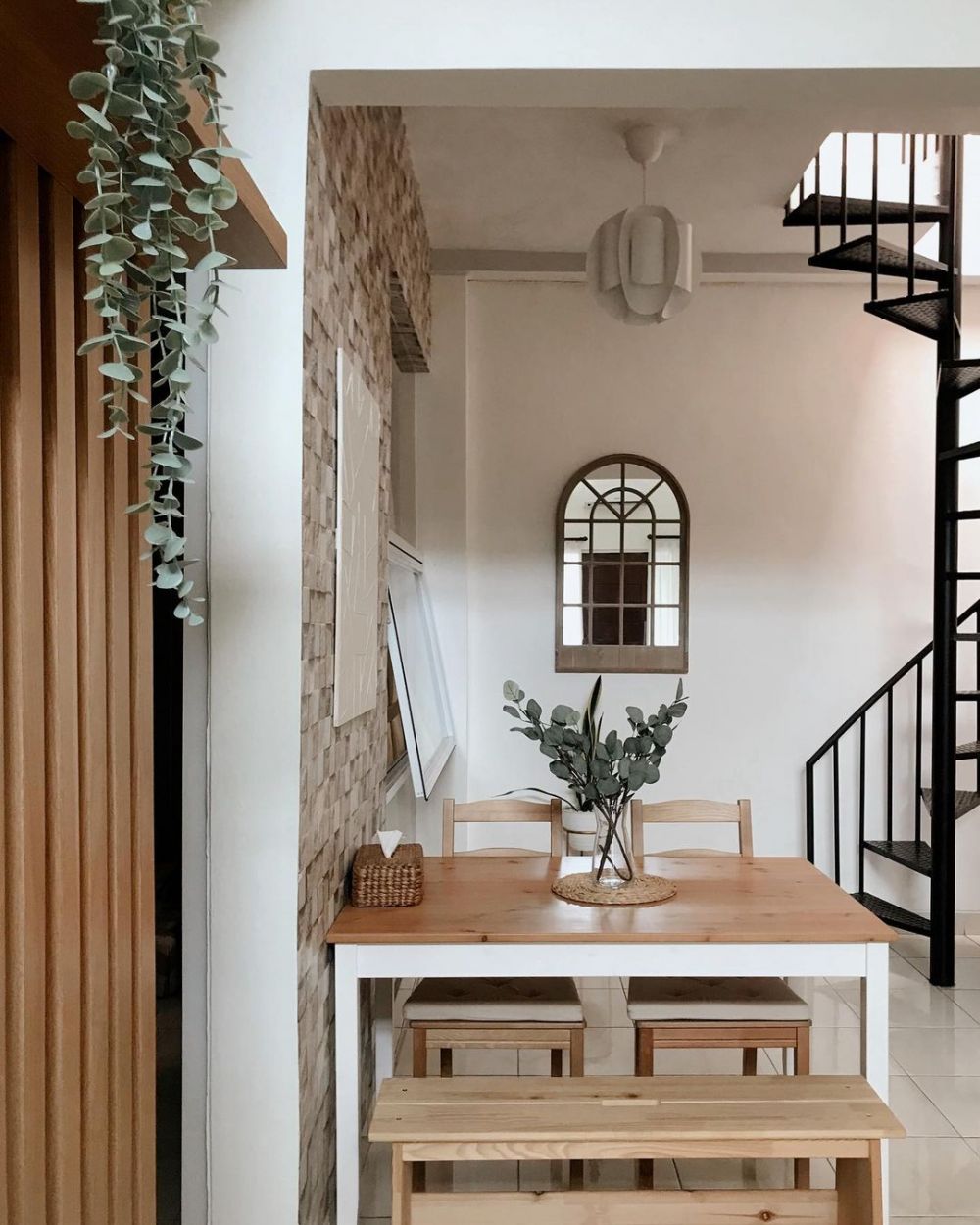 desain rumah segaris © Instagram