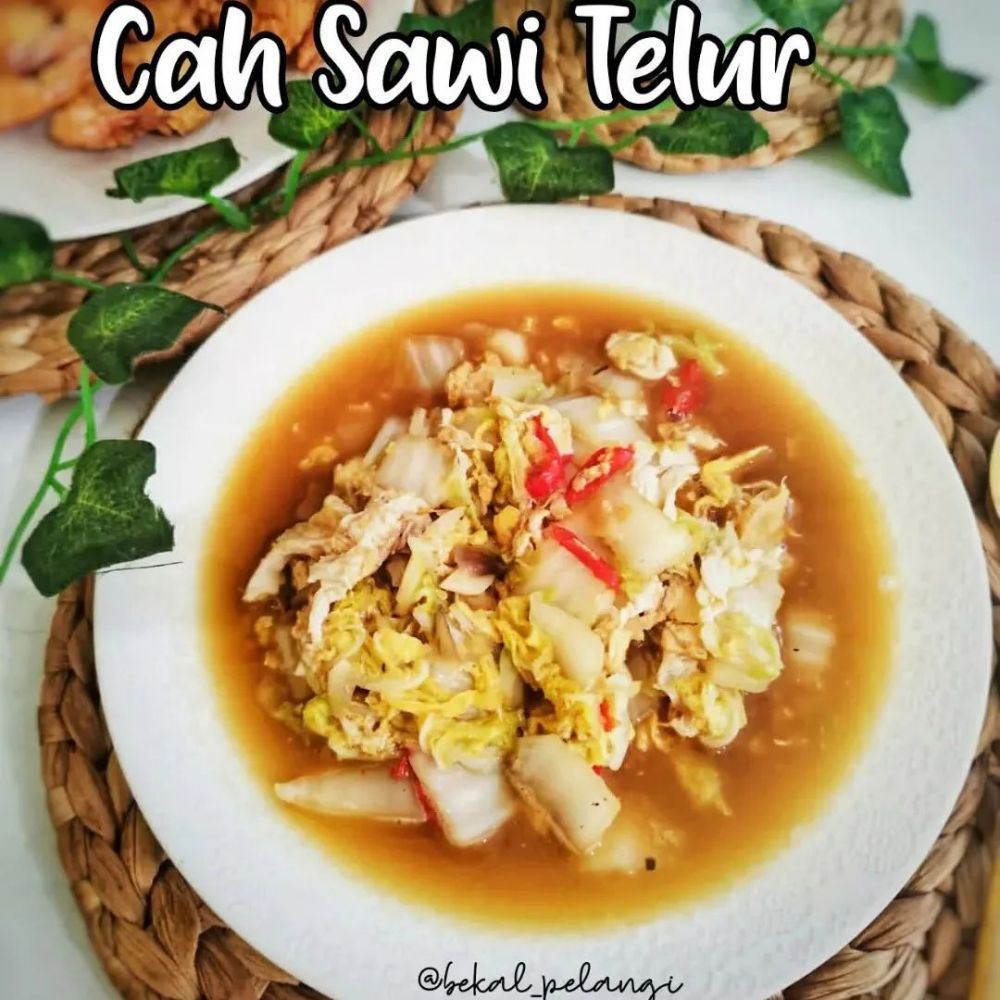 13 Resep sayur sawi putih rendah kalori, sehat dan cocok untuk diet