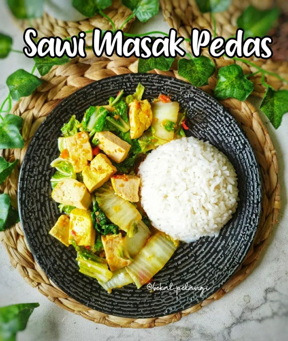 13 Resep sayur sawi putih rendah kalori, sehat dan cocok untuk diet