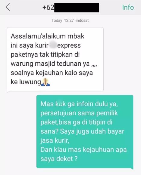 Chat kocak customer komplain ke kurir Twitter Chat kocak customer komplain ke kurir Twitter