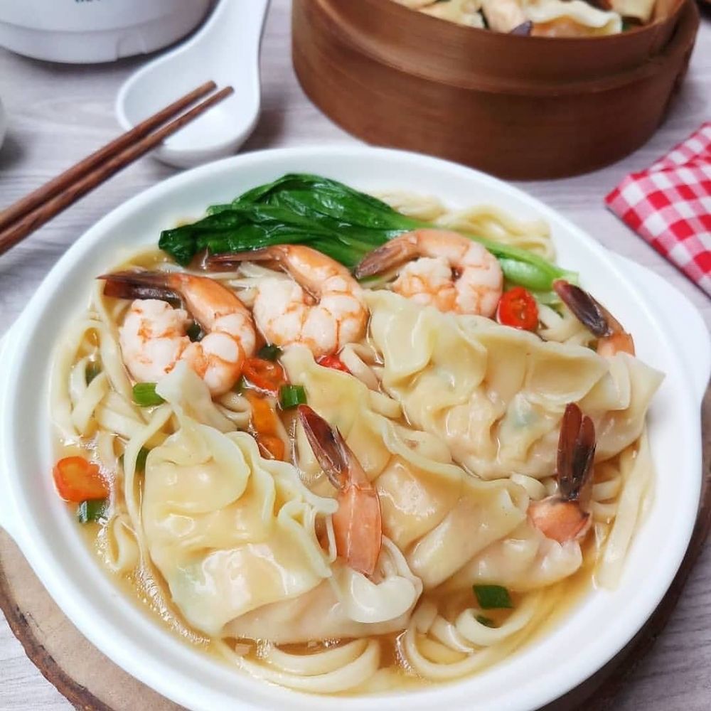 13 Resep olahan kulit pangsit basah pedas, enak, gurih, dan mudah dibuat