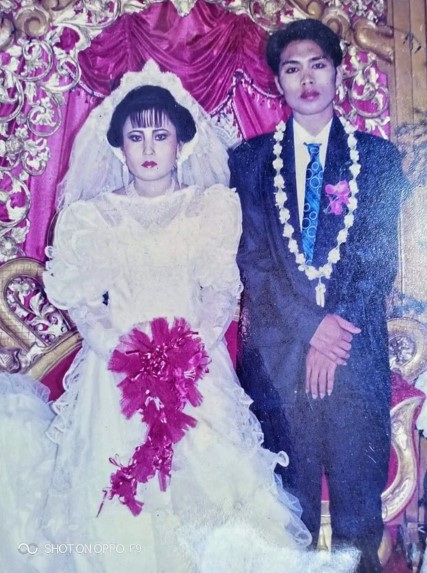 riasan pengantin era 90-an © TikTok