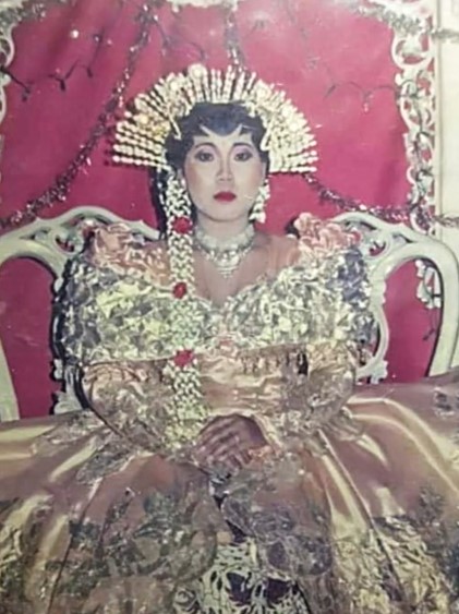 riasan pengantin era 90-an © TikTok