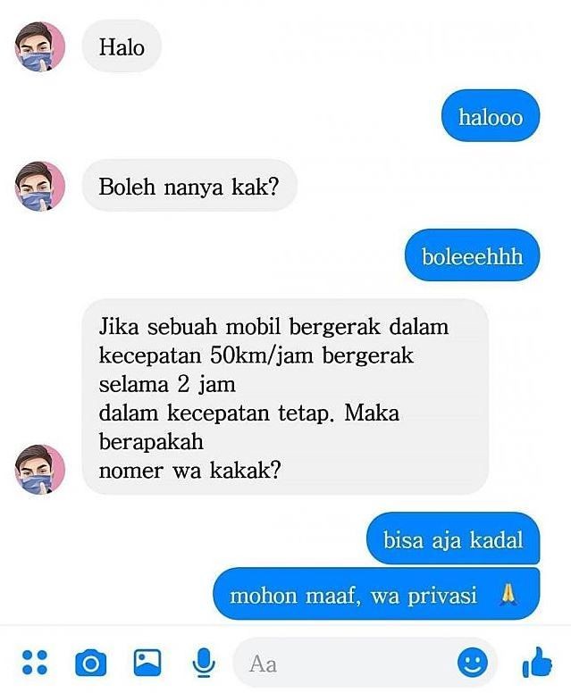 Chat lucu nyusahin teman © 2023 brilio.net