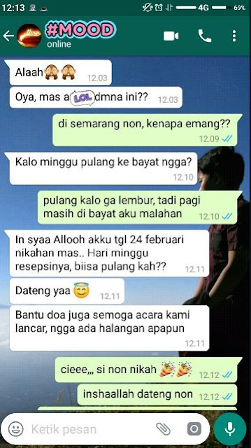 chat lucu mantan ngabarin nikah © 2023 brilio.net