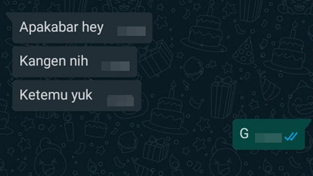 chat lucu bilang kangen ke mantan © 2023 brilio.net