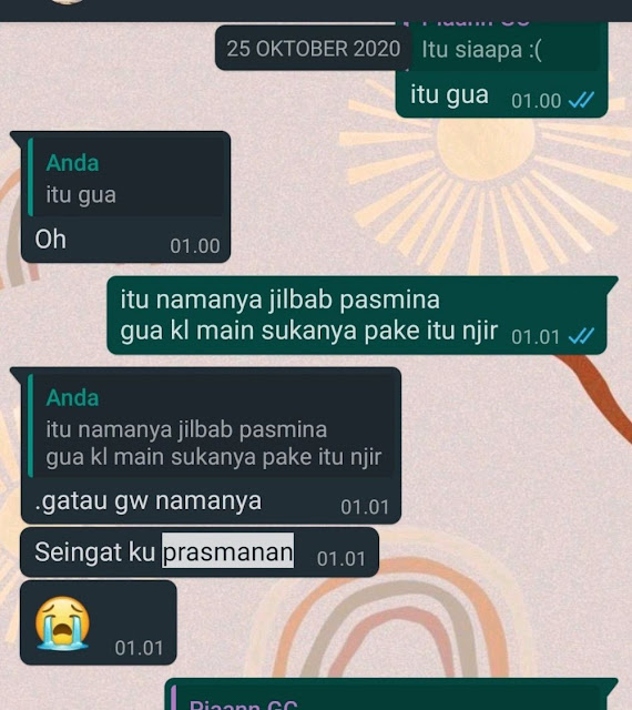 Chat lucu teman salah sebut © 2023 brilio.net Chat lucu teman salah sebut © 2023 brilio.net