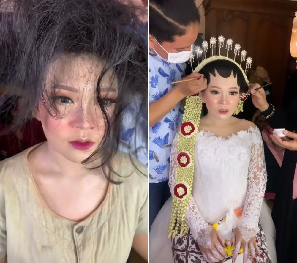 makeup jawa tengah look korea © TikTok