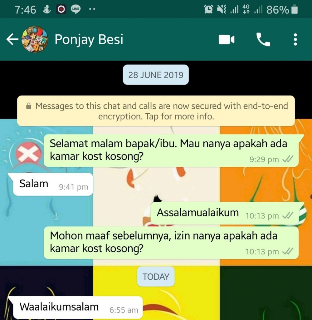 chat lucu susah cari kosan © Twitter chat lucu susah cari kosan © Twitter