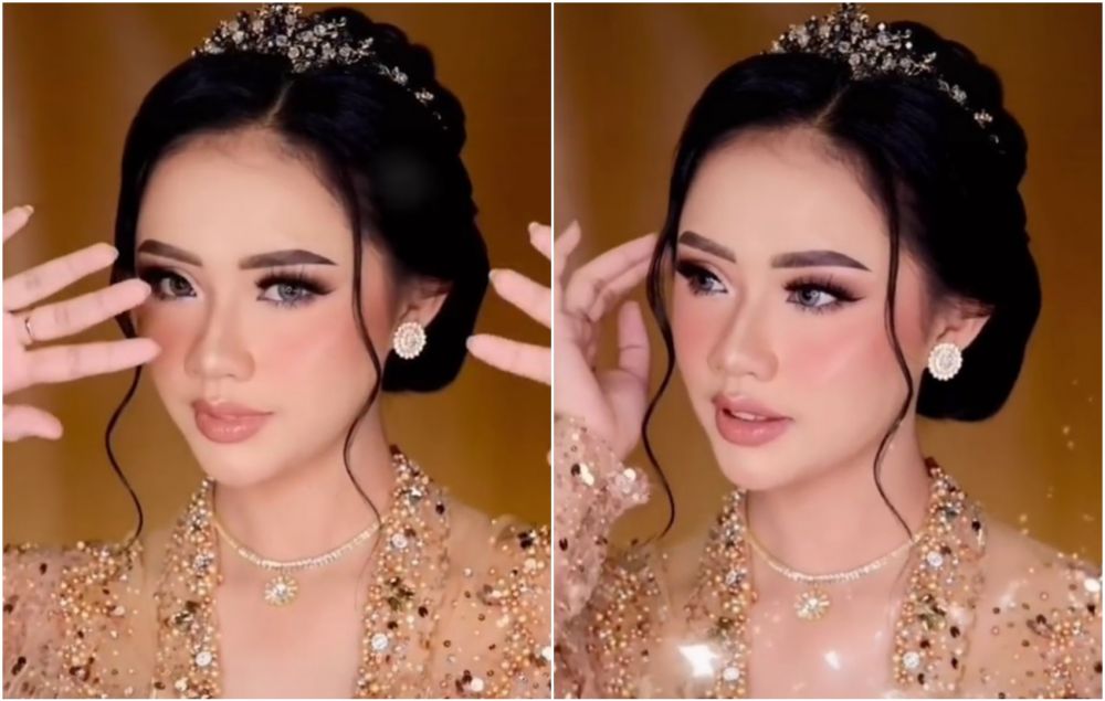 wanita dirias MUA mirip Cita Citata © berbagai sumber