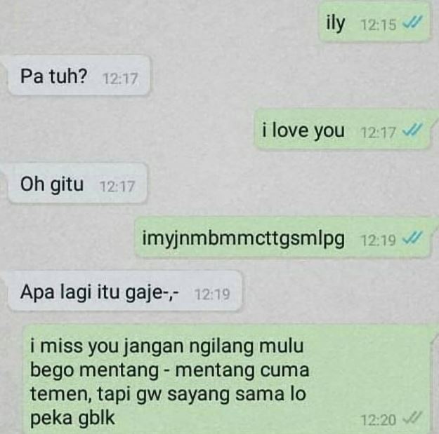 chat lucu ke teman ini endingnya malah receh Berbagai sumber