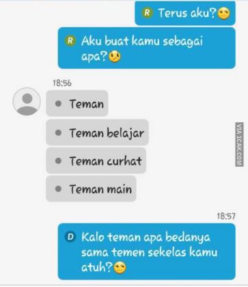 chat lucu ke teman ini endingnya malah receh Berbagai sumber