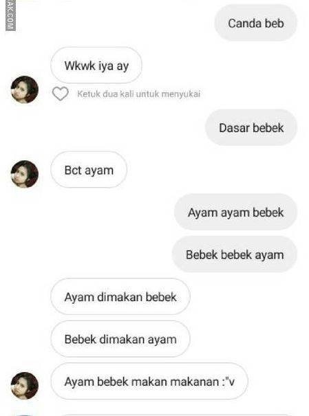 chat lucu ke teman ini endingnya malah receh Berbagai sumber