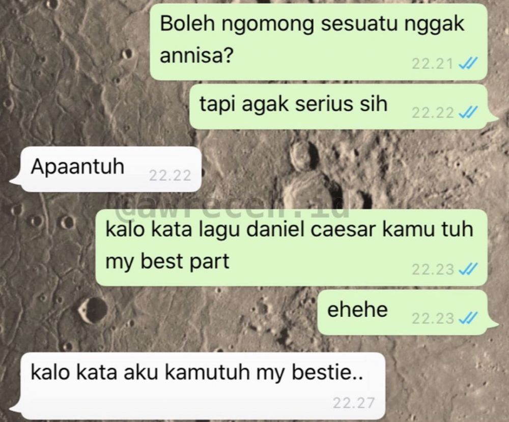 chat lucu cuma teman © Berbagai sumber